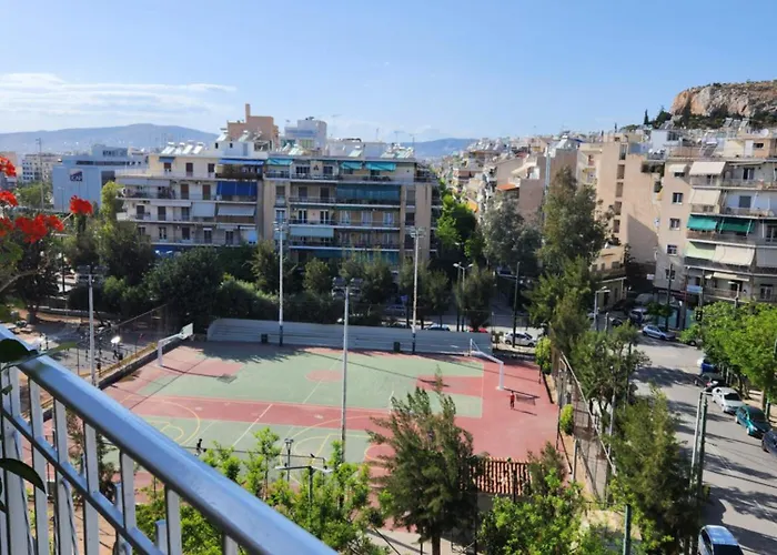 Bachelor Penthouse With Roof Garden Access, 15 M Walk To Acropolis