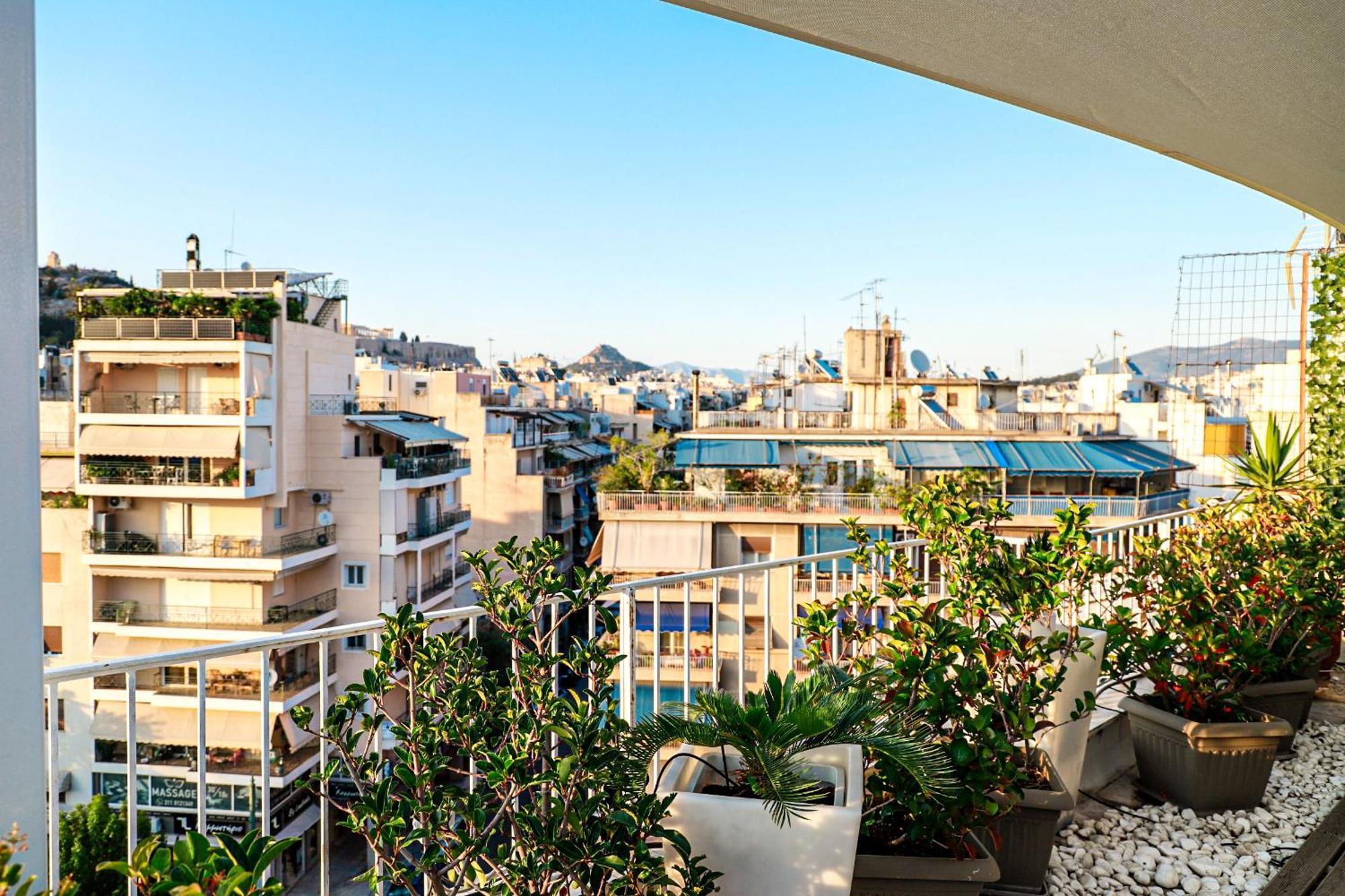 Appartement Bachelor Penthouse With Roof Garden Access, 15 M Walk To Acropolis *