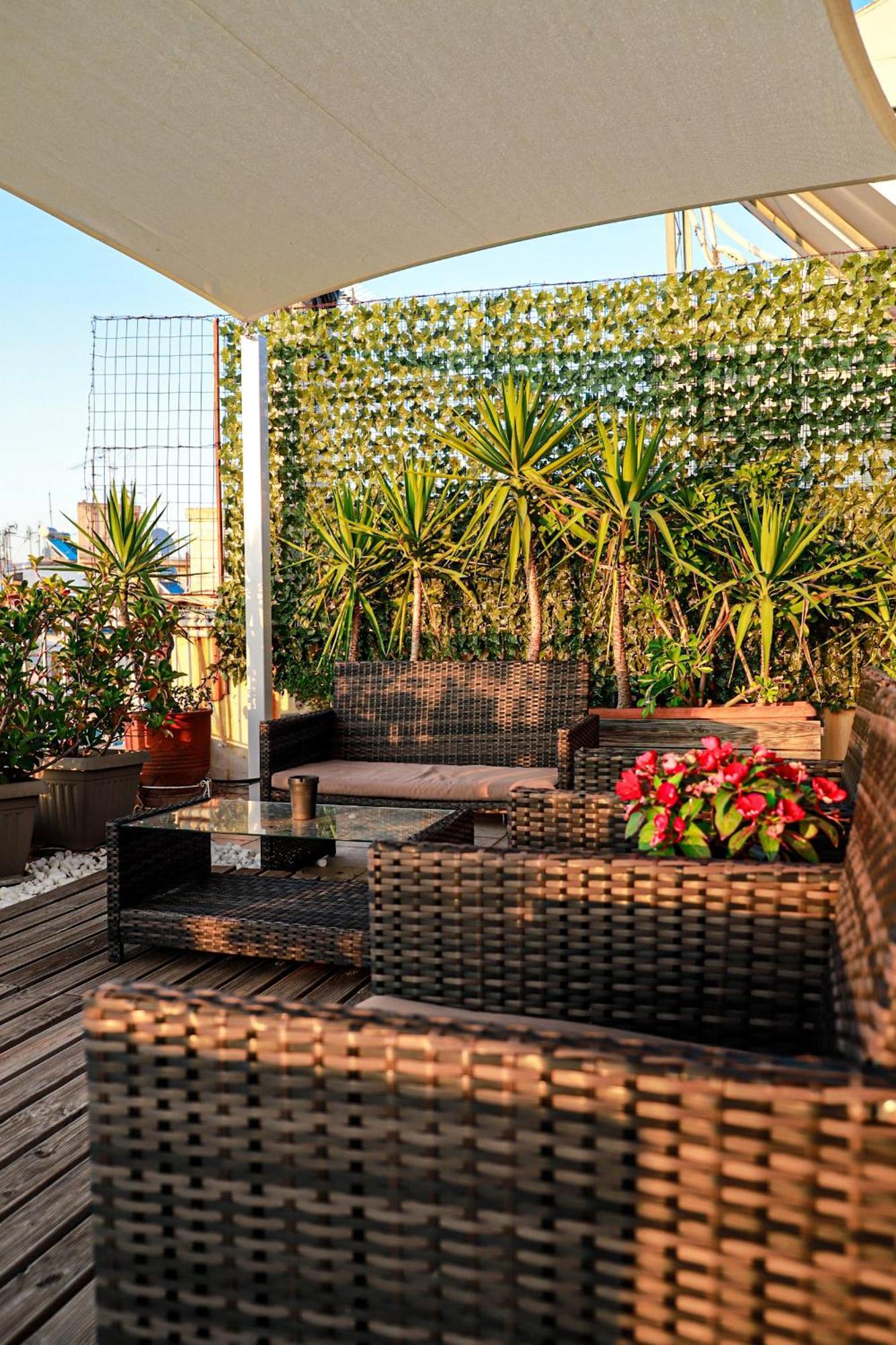 Appartement Bachelor Penthouse With Roof Garden Access, 15 M Walk To Acropolis